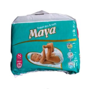 Maya Superior Dryness & Comfort Diaper eco-Mini, Medium & Large