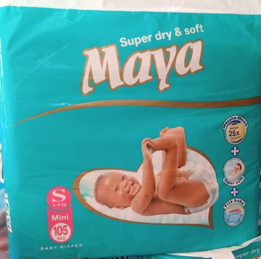Maya Superior Dryness & Comfort Diaper jumbo -Mini, Medium & Large