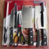 8PC KITCHEN KNIFE SET COMES WITH SKIN PEELER 1 8PC KITCHEN KNIFE SET COMES WITH SKIN PEELER