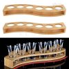 Tequila Shot Glass Set 6pcs with Wooden Holder 1 Tequila Shot Glass Set 6pcs with Wooden Holder